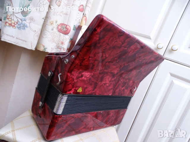 Акордеон Велтмайстер Стела 60 баса, снимка 8 - Акордеони - 51911397