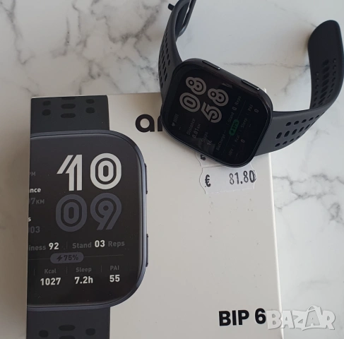 AMAZFIT Bip 6 Black, снимка 6 - Смарт часовници - 53786076