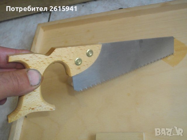 Нов Немски Комплект Мини Ръчни Инструменти в Дървен Куфар-15 бр-Старо Качество-За Моделизъм , снимка 5 - Куфари с инструменти - 41538159