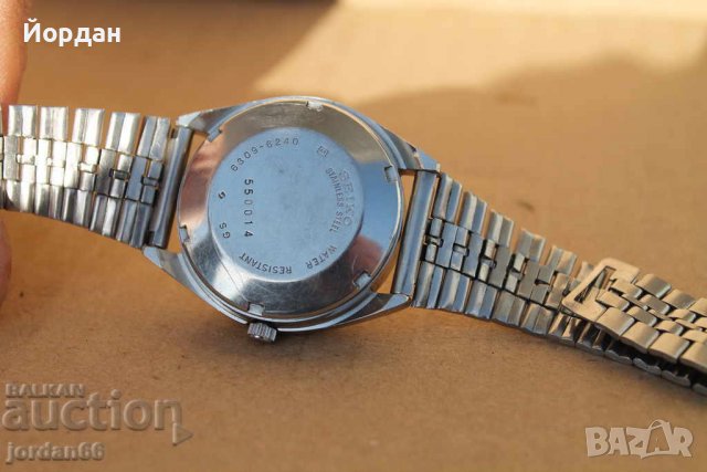 Оригинален часовник Сейко 5, снимка 5 - Колекции - 39258267