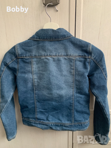 Късо дънково яке NAME IT + ПОДАРЪК дънков елек 9-10 години, снимка 3 - Детски якета и елеци - 44715414