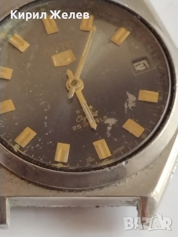 Мъжки часовник колекционерски модел AUTO 5 CRISTAL 25 камъка - 23492, снимка 3 - Мъжки - 36136992
