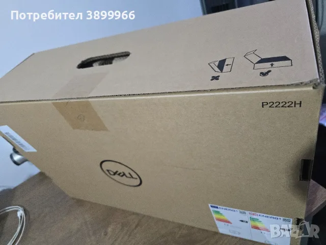 DELL P2222H Чисто нов!, снимка 3 - Монитори - 56237166