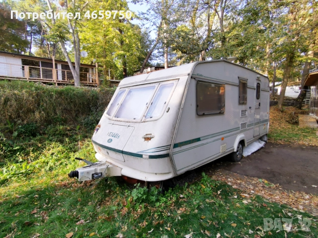 Продава се каравана с място в къмпинг Юг, снимка 2 - Каравани под наем - 52525285