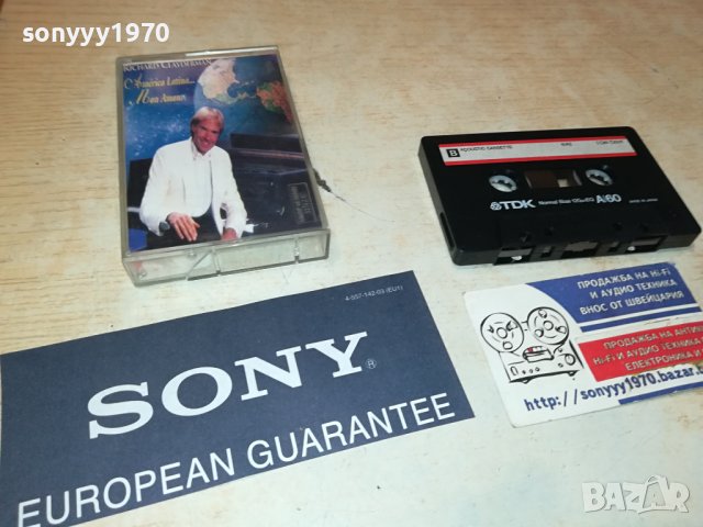 RICHARD CLAYDERMAN TDK-КАСЕТА 2106231856, снимка 2 - Аудио касети - 41312142