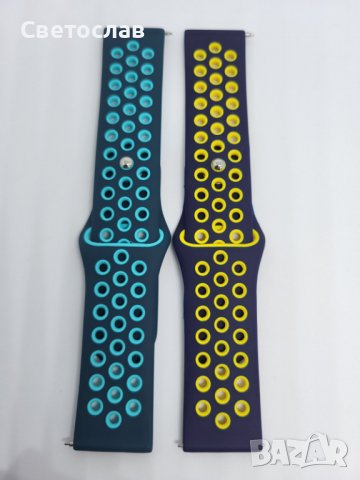 Силиконова каишка Sport за Huawei Watch GT/GT2/ GT2 Pro/GT3 PRO 22мм, снимка 5 - Смарт гривни - 34293842