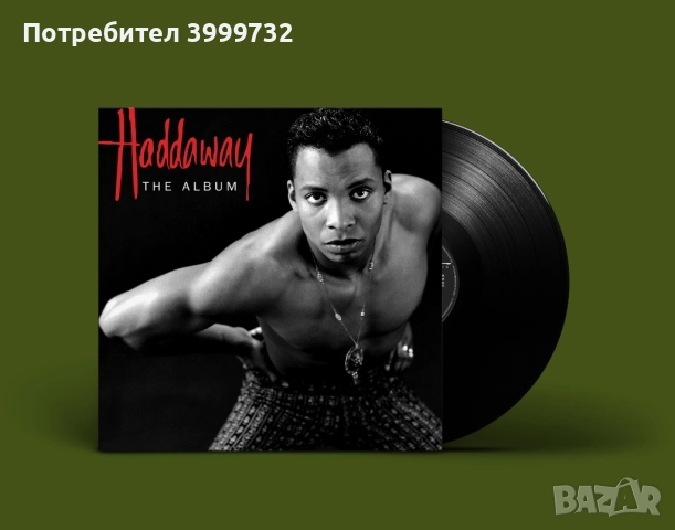 Винилова плоча Haddaway - "The album", снимка 2 - Грамофонни плочи - 52052190