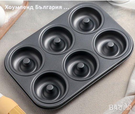 Форма за здравословни понички 6ца, снимка 2 - Съдове за готвене - 40032433