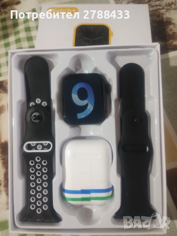 Нов Смарт часовник със слушалки