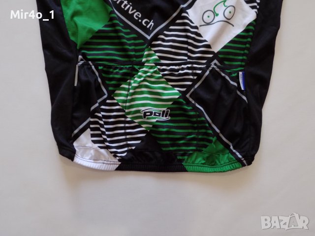 вело джърси poli тениска екип мъжко шосе колоездене оригинално спорт L, снимка 4 - Спортни дрехи, екипи - 41551598