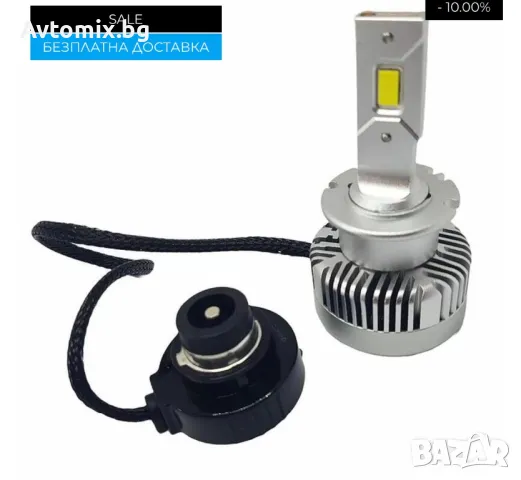 D2S D2R LED xenon крушки, 45W, Canbus 6000K, комплект, БЕЗПЛАТНА ДОСТАВКА, снимка 2 - Аксесоари и консумативи - 49674427