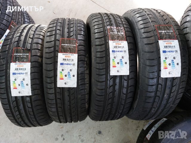 4 бр.ново летни гуми Prestivo 205 60 15 dot3620 цената е за брой!, снимка 2 - Гуми и джанти - 44446735