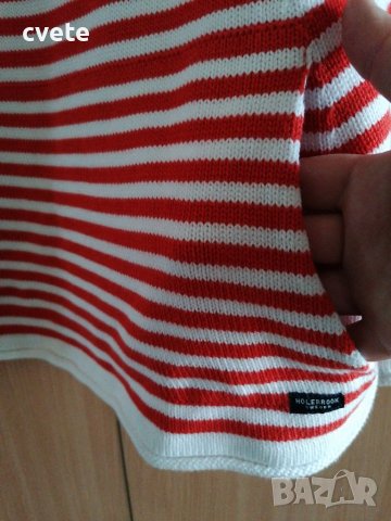 Дамски пуловер 100% памук, снимка 3 - Блузи с дълъг ръкав и пуловери - 40250677