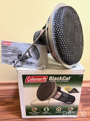 Печка с каталитично горене за палатка Coleman BlackCat.