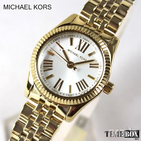 Michael Kors MK3229 Petite Lexington. Нов дамски часовник, снимка 2 - Дамски - 38820495