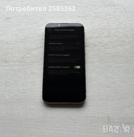 iPhone 13 Pro 256 Gb Silver 100% Батерия, снимка 4 - Apple iPhone - 52582903