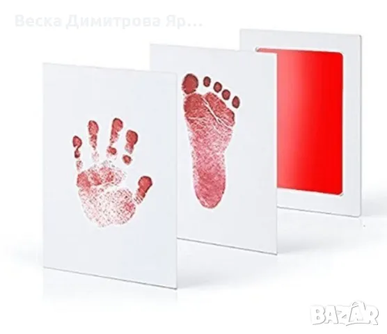 Комплект за правене на отпечатъци на бебешки крачета или ръчички., снимка 18 - Други - 49418639