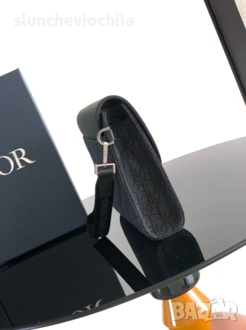Чанта Dior Saddle A5 Pouch, снимка 6 - Чанти - 53046765