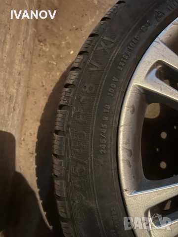 Оригинални 18 цола BMW M джанти с нови гуми, снимка 4 - Гуми и джанти - 53366624