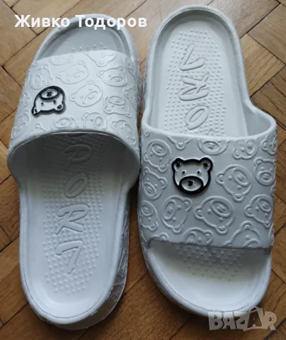 Дамски неплъзгащи се,меки,свръхлеки чехли (НОВИ)/чехли 100% полиестер, снимка 6 - Чехли - 46964337