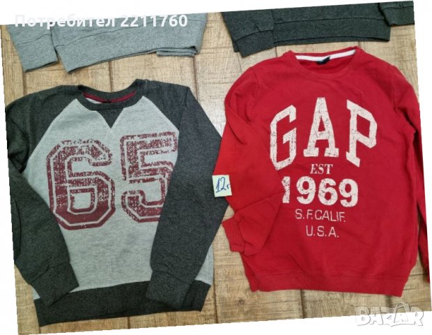 Ватирани блузи за 10-11-12год, снимка 2 - Детски анцузи и суичери - 34276630