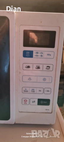 Продавам микровълнова фурна Samsung, снимка 3 - Микровълнови - 52985618