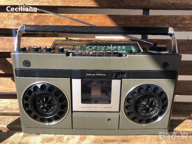 Радиокасетофон National Panasonic RS-466 (Japan-1975) Много хубав звук!