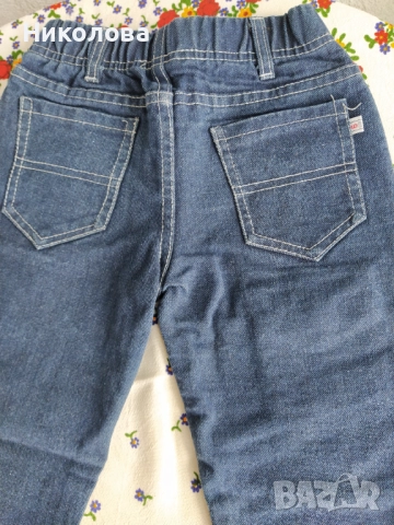 Детски тъмно сини дънки., снимка 2 - Детски панталони и дънки - 51952551