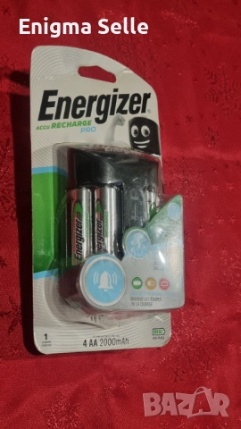 Energizer - Зарядно за батерии NiMH 7W/4xAA/AAA 2000mAh 230V, снимка 2 - Друга електроника - 52505795