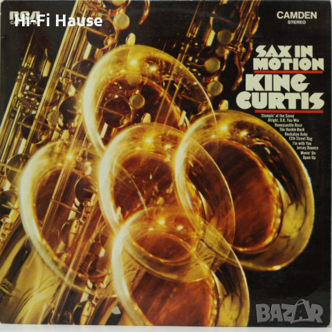 King Curtis Sax in Motion-Грамофонна плоча-LP 12”, снимка 2 - Грамофонни плочи - 36395370