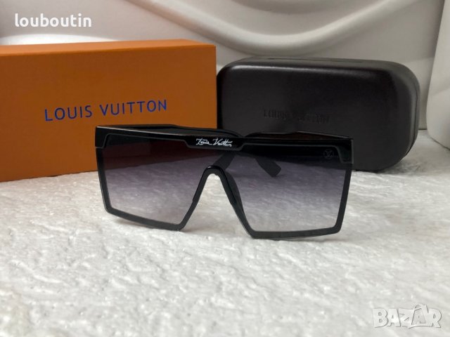 Louis Vuitton 2023 висок клас мъжки слънчеви очила маска Дамски Унисекс, снимка 7 - Слънчеви и диоптрични очила - 39000215