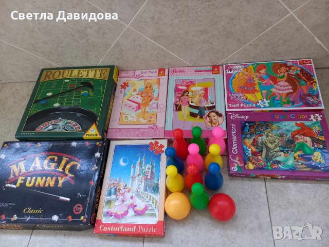 Детски игри и пъзели. За количество-отстъпка!