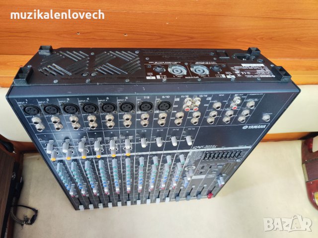 Yamaha EMX5014C 14-channel 1000W Powered Mixer - Аудио Миксер с вграден усилвател /МНОГО ДОБЪР/, снимка 12 - Ресийвъри, усилватели, смесителни пултове - 41262998