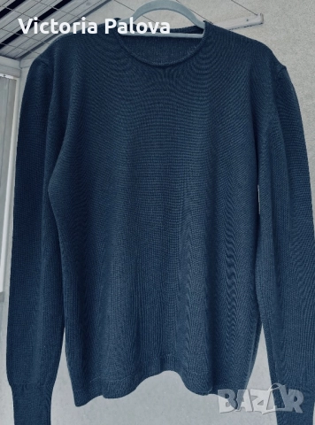 Италианска блуза 50% вълна, снимка 2 - Блузи с дълъг ръкав и пуловери - 52251301