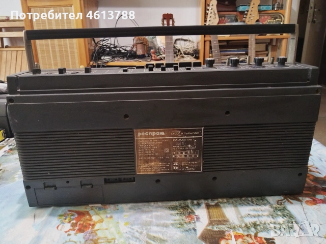 Касетофон Респром за части, снимка 10 - Радиокасетофони, транзистори - 52773143