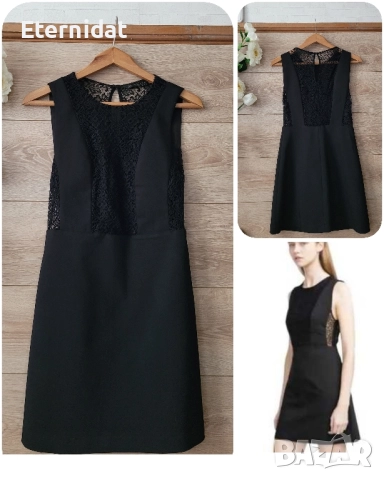 Елегантна черна рокля Zara 