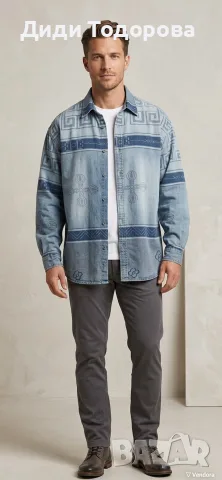 Памучна винтидж риза CECIL Connection (100% памук) - Уголемена / Oversize (L/XL)