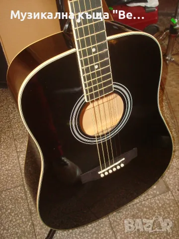 Акустична китара SX SD104GBK с калъф, снимка 6 - Китари - 56327991