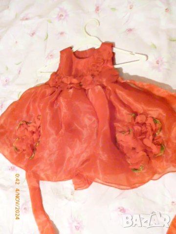 Детска рокля официална 