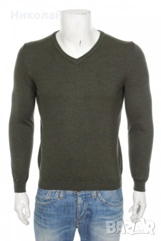 hugo boss green pullover л, снимка 1 - Пуловери - 34733544