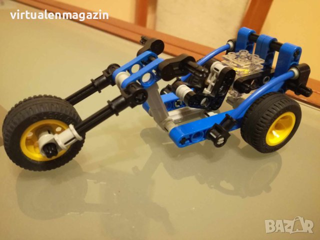 Конструктор Лего - модел LEGO Technic 8218 - Trike Tourer, снимка 2 - Колекции - 42069482