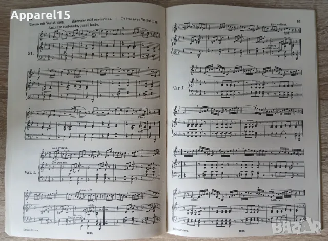 Concone - 50 Leçons de Chant Op. 9, Edition Peters, снимка 4 - Изкуство, музика, кино и фотография - 56052515