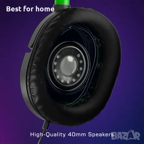 Геймърски слушалки Turtle Beach Recon 50 за Xbox, PS5, PS4, Nintendo, снимка 4 - Геймърски - 48383528