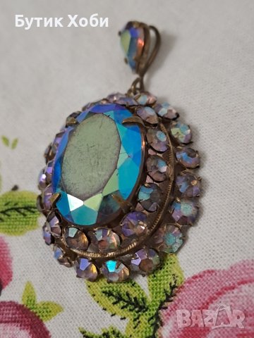 Винтидж медальон , Чехословакия , снимка 3 - Антикварни и старинни предмети - 41647458