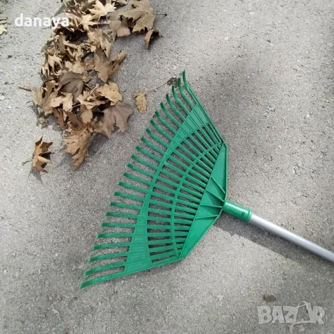 5265 Градинско гребло за събиране на листа, снимка 4 - Градински инструменти - 47471081