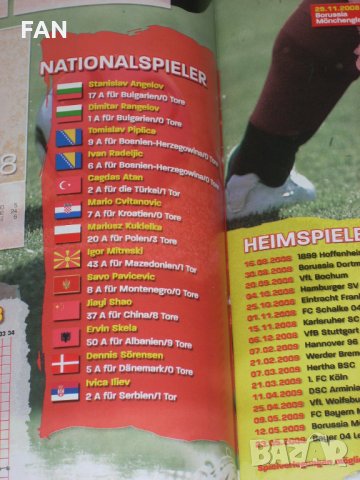 Оригинален стикер албум ПАНИНИ Бундеслига PANINI Bundesliga Fußball 2008/09, снимка 12 - Фен артикули - 35691751
