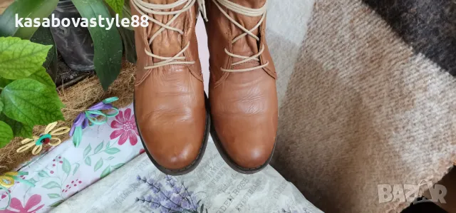 Боти Van Dalen 39н.Естествена кожа , снимка 2 - Дамски боти - 47465527