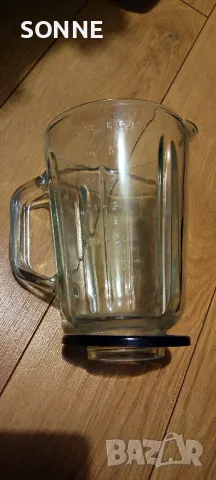 Стъклена немска кана за блендер/Стъклена чаша 1,5 литра
