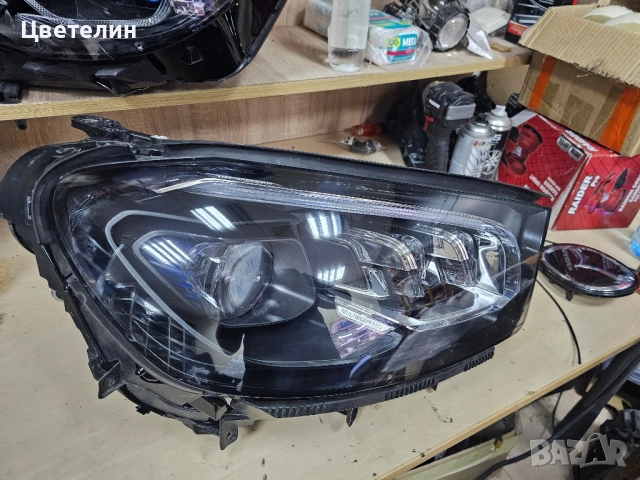 Десен фар Mercedes W167 GLS desen far мерцедес глс 167, снимка 5 - Части - 51859777