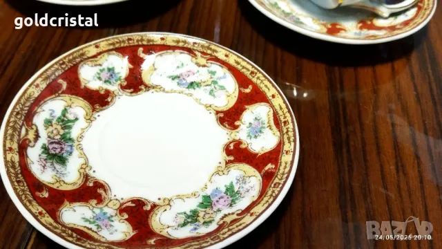 Стар български порцелан чаши за кафе, снимка 4 - Антикварни и старинни предмети - 36163648